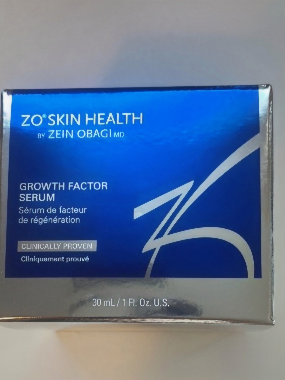 ZO Skin Health Growth Factor Serum 30ml New No Original Box